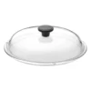 Skeppshult glaslock med gjutjärnsknopp, Ø25 cm
