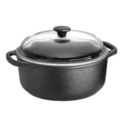 Skeppshult gryta rund med glaslock, 4 l