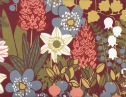 Skogen bordstablett 34x45 cm 2-pack, Vinröd