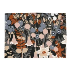Skogen bordstablett 34x45 cm 2-pack, Blå-brun