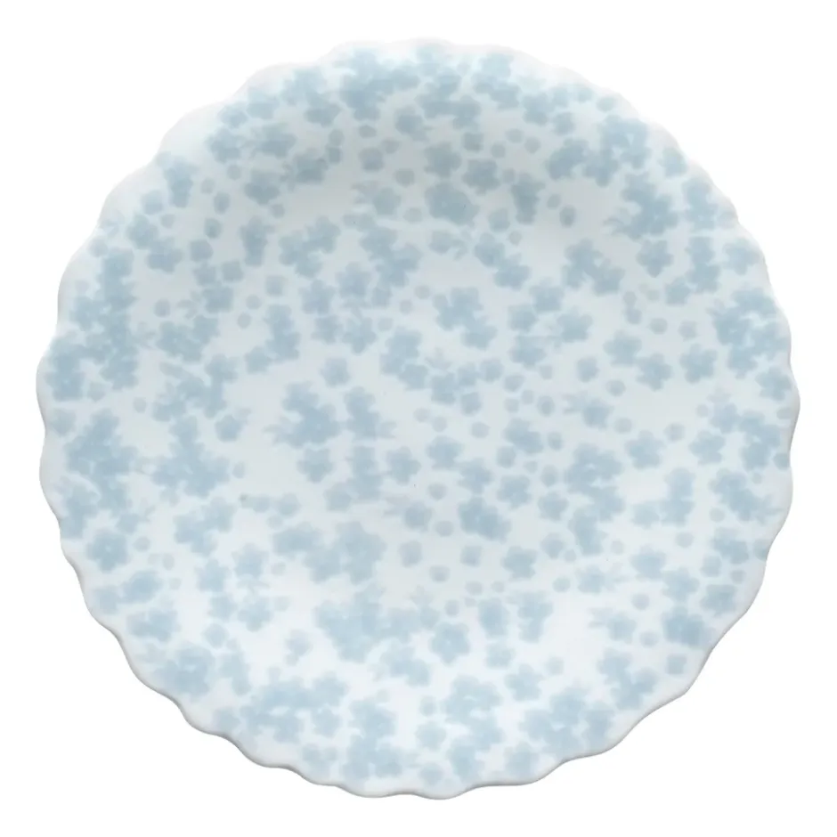 Slåpeblom tallrik Ø21 cm, Blå
