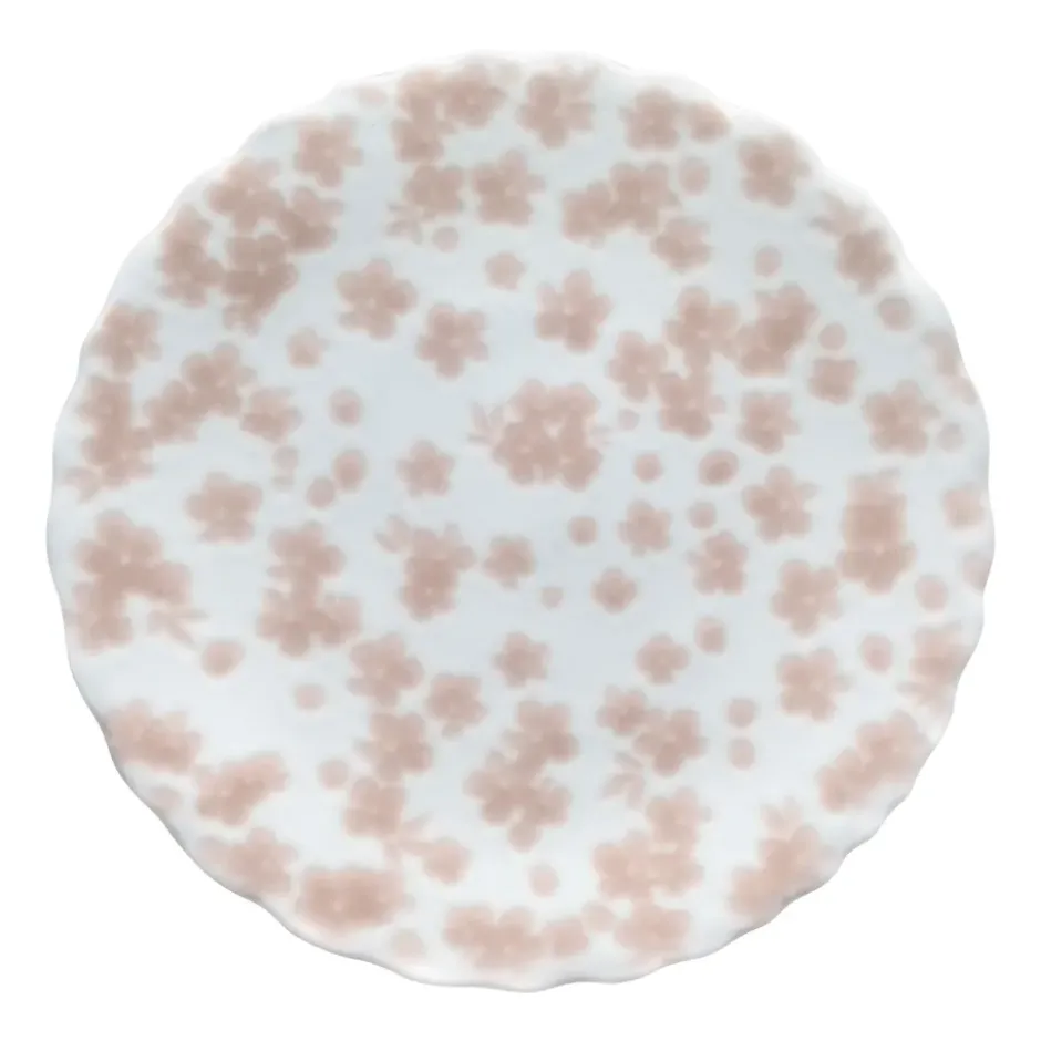 Slåpeblom tallrik Ø13 cm, Rosa