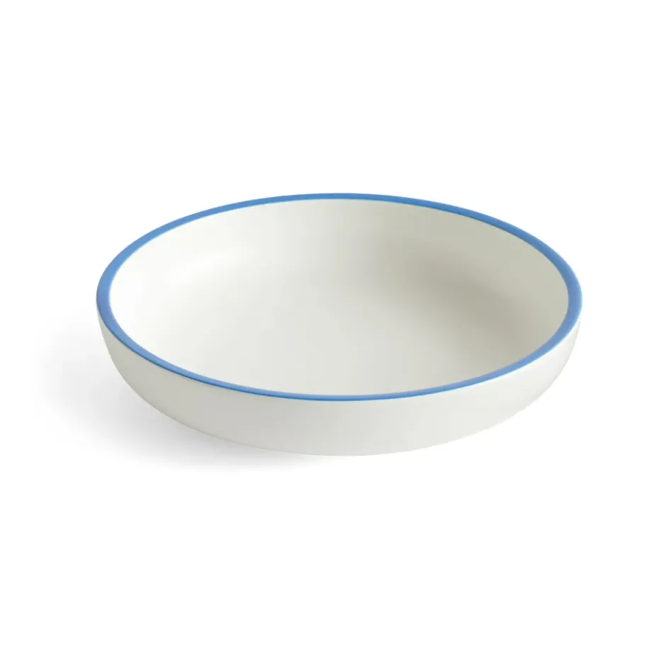 Sobremesa serveringsskål L Ø25 cm, White-blue