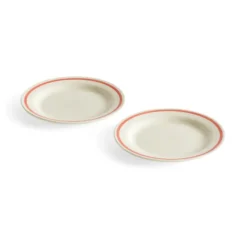 Sobremesa tallrik Ø18,5 cm 2-pack, Red