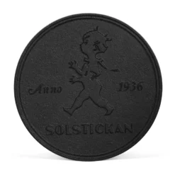 Solstickan grytunderlägg Ø19 cm, Svart