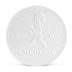Solstickan grytunderlägg Ø19 cm, Vit