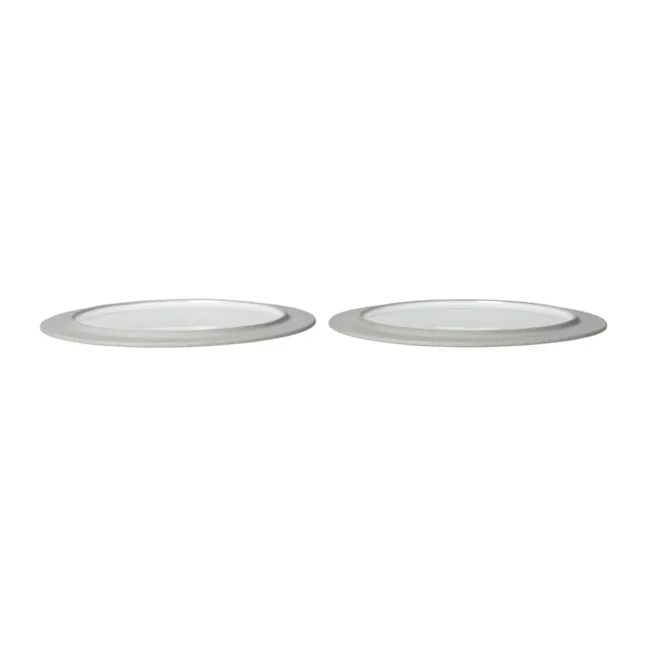 Sonae tallrik 2-pack, Grey-white, Ø25 cm