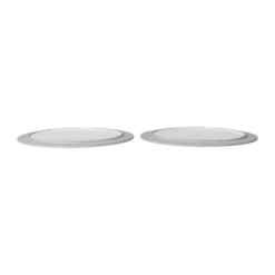 Sonae tallrik 2-pack, Grey-white, Ø28 cm