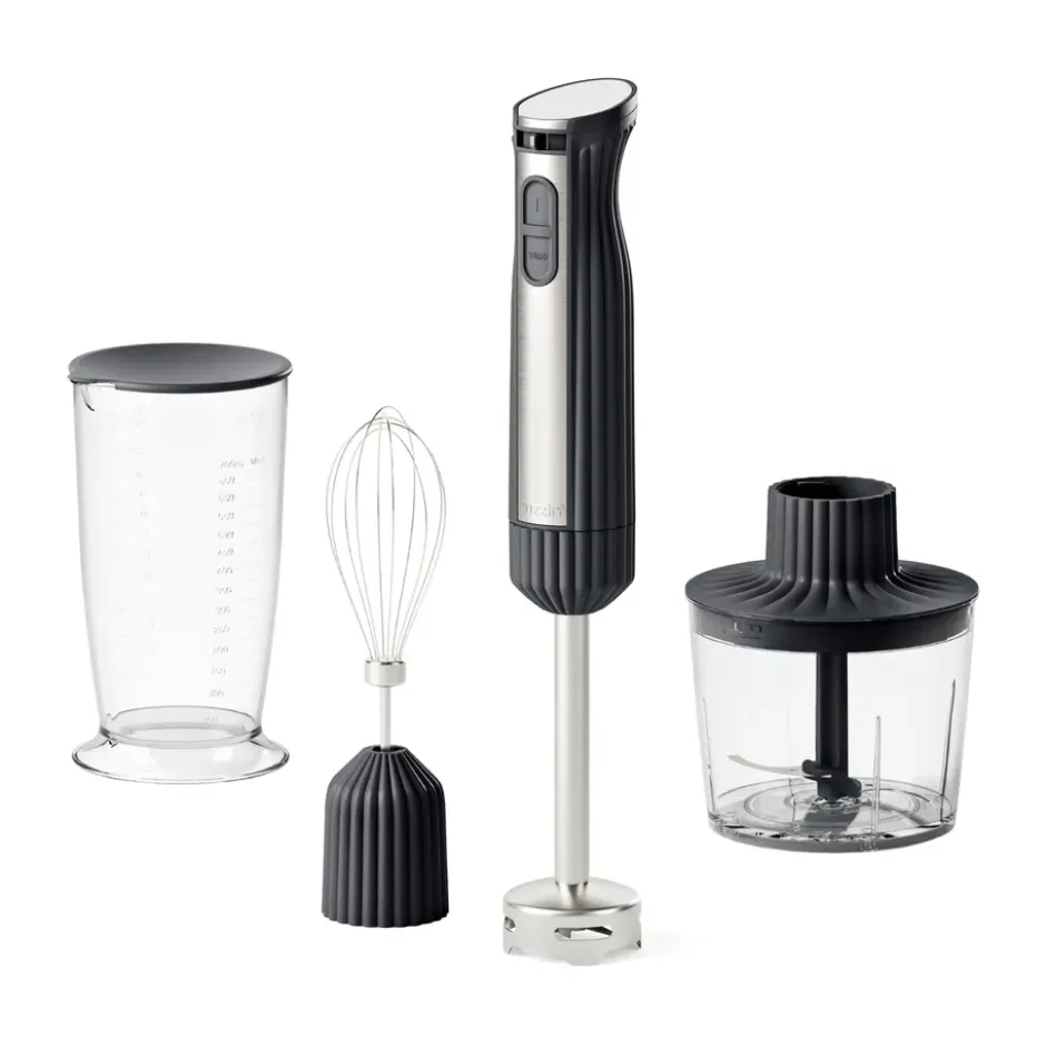 Sous chef stavmixer, Grey, 4 delar
