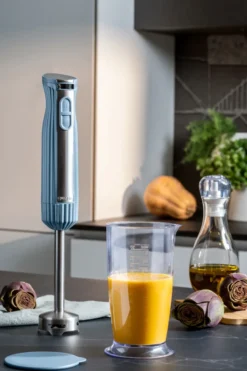 Sous chef stavmixer, Navy blue, 2 delar