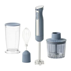 Sous chef stavmixer, Navy blue, 4 delar