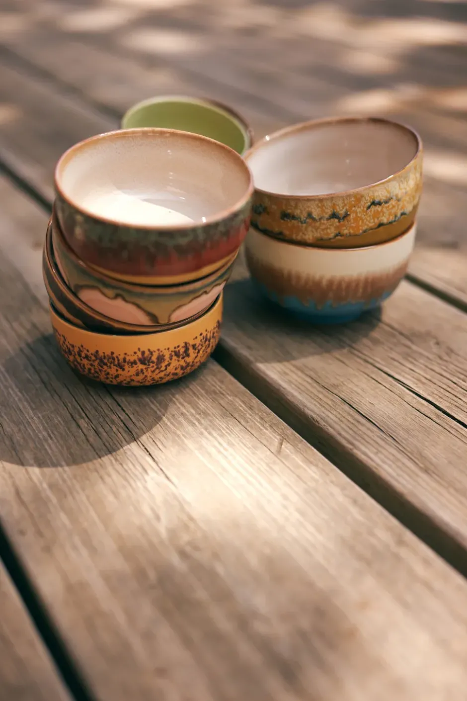 70's skål Ø13,5 cm 4-pack, Seabreeze