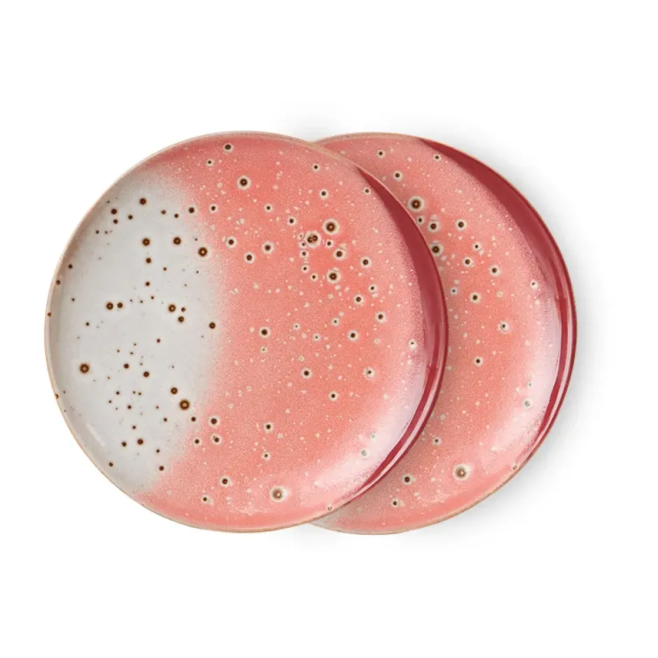 70's tallrik Ø17,5 cm 2-pack, Lychee
