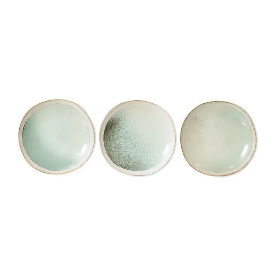70's tallrik 22 cm 2-pack, Mist