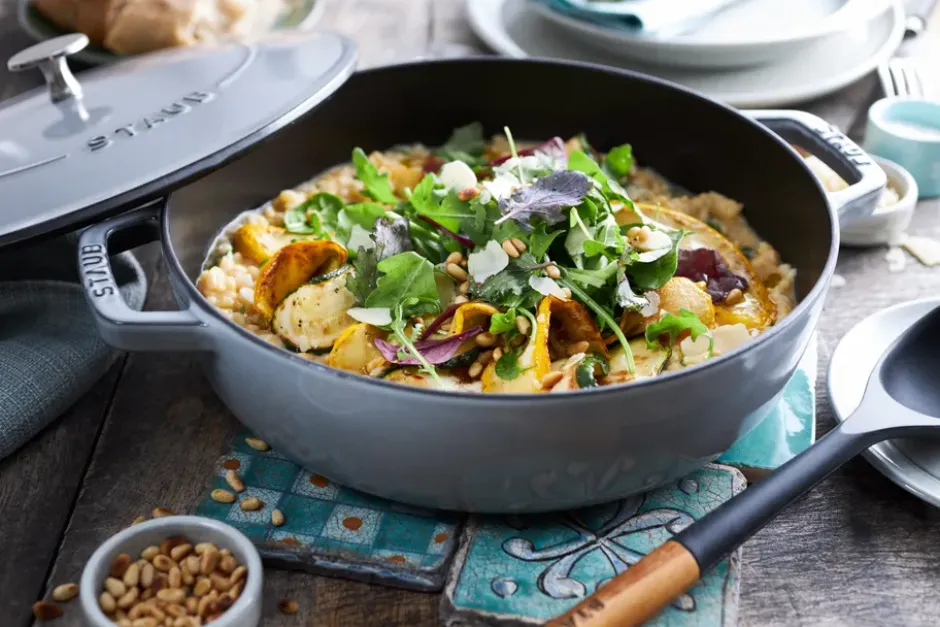 Staub Chistera traktörpanna gjutjärn Ø24 cm, Grafitgrå