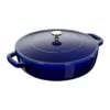 Staub Chistera traktörpanna gjutjärn Ø24 cm, Mörkblå