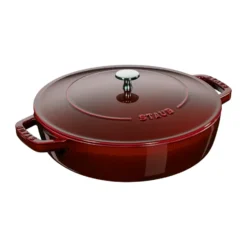 Staub Chistera traktörpanna gjutjärn Ø24 cm, Grenadinröd