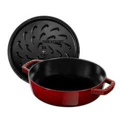 Staub Chistera traktörpanna gjutjärn Ø28 cm, Grenadinröd
