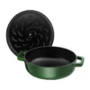 Staub Chistera traktörpanna gjutjärn Ø28 cm, Basilikagrön