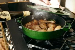 Staub Chistera traktörpanna gjutjärn Ø28 cm, Basilikagrön