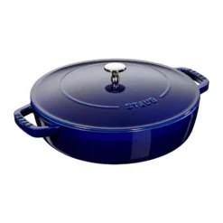 Staub Chistera traktörpanna gjutjärn Ø28 cm, Mörkblå