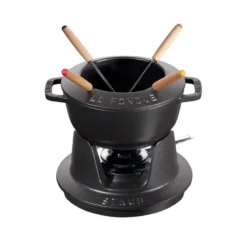 Staub fondueset 1,1 l, svart