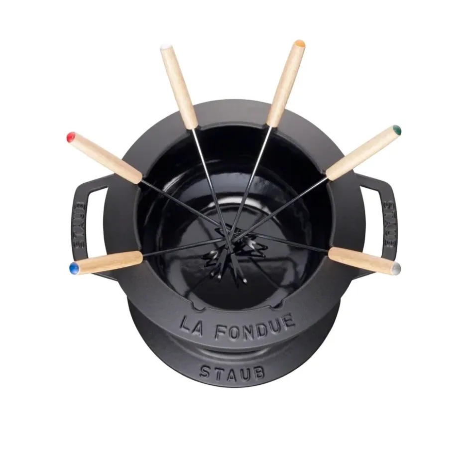 Staub fondueset 2,35 l, svart