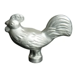Staub knopp i metall, Kyckling