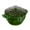 Staub La Cocotte gryta kronärtskocka 3 L, Basilikagrön