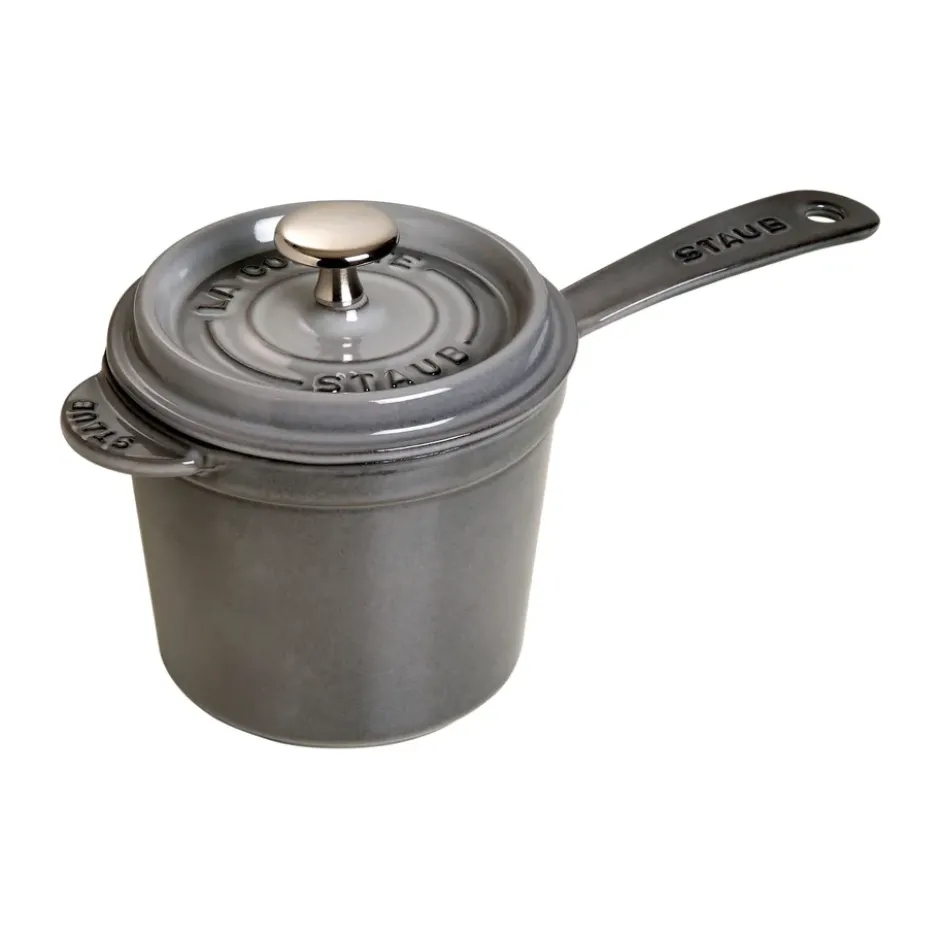 Staub La Cocotte kastrull hög grafitgrå, 1,2 L