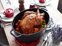 Staub La Cocotte oval gryta gjutjärn 8 L, Svart
