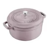 Staub La Cocotte rund gryta gjutjärn 5,2 L, Cherry Blossom