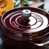 Staub La Cocotte rund gryta gjutjärn 3,8 L, Grenadinröd