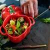 Staub mini gryta paprika 0,47 L, Orange-röd