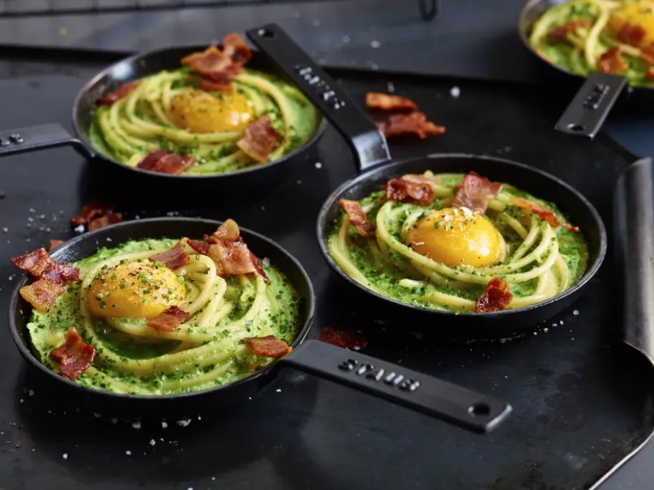 Staub mini stekpanna gjutjärn 0,15 L, Svart