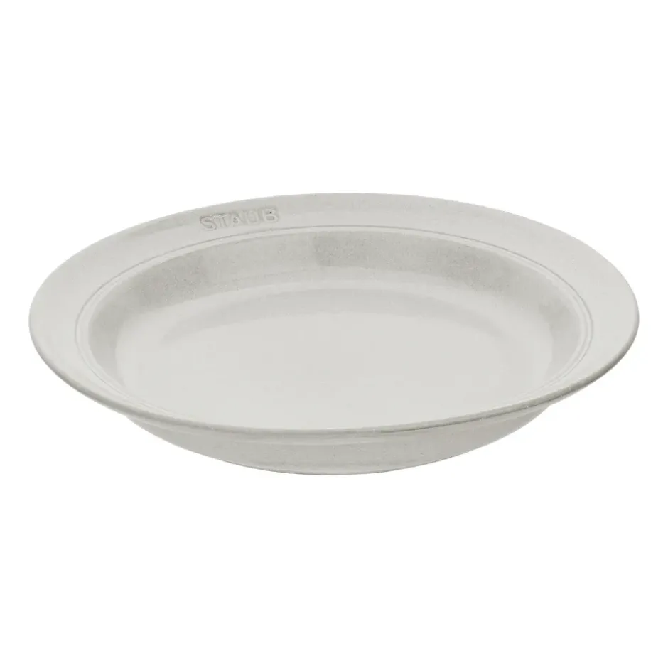 Staub New White Truffle djup tallrik, Ø24 cm