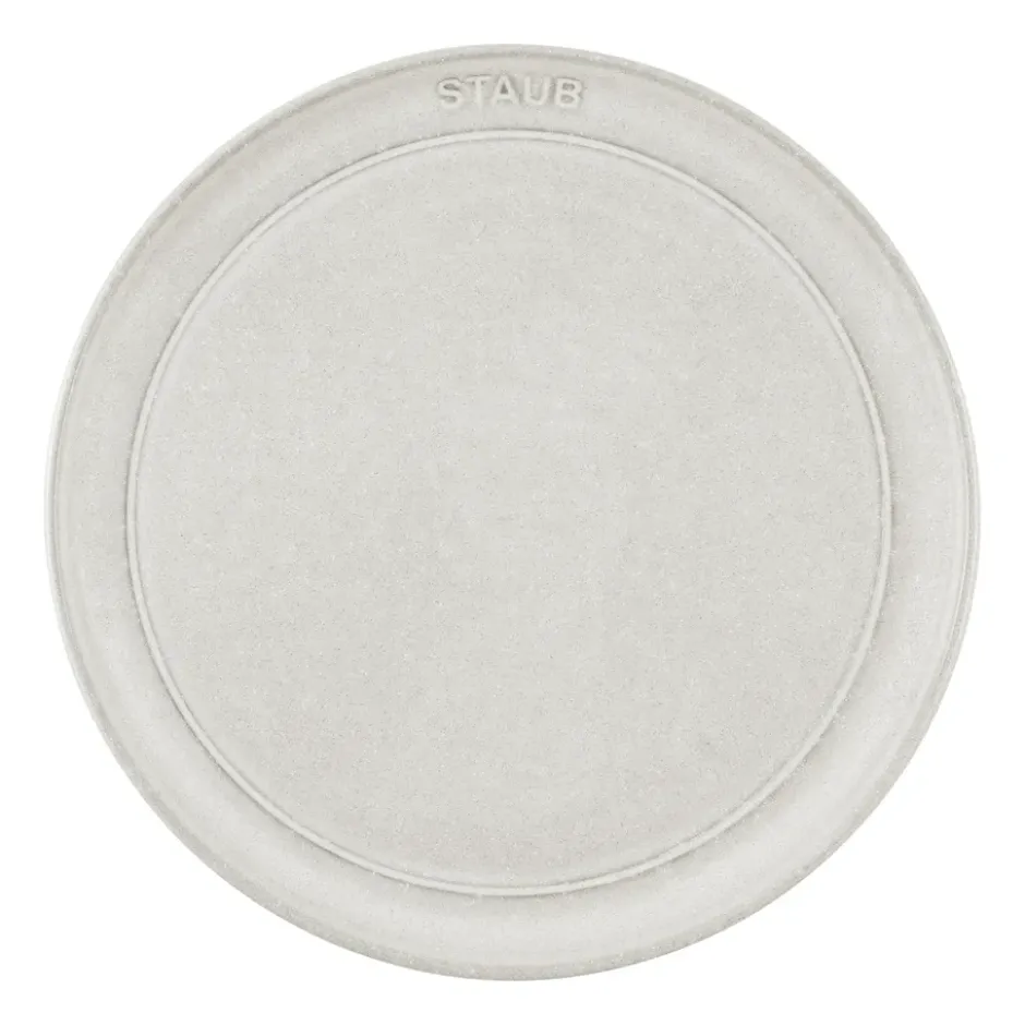 Staub New White Truffle tallrik, Ø22 cm