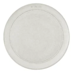 Staub New White Truffle tallrik, Ø20 cm