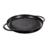Staub Pure grillpanna gjutjärn rund svart, Ø30 cm