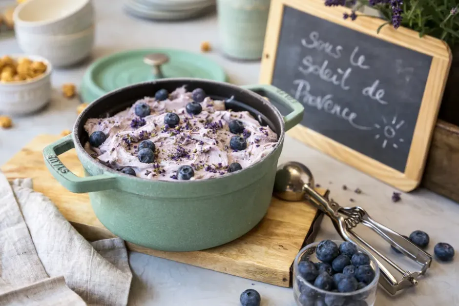 Staub rund gryta i gjutjärn 3,8 l, Salvia