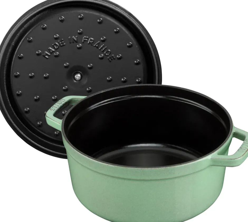 Staub rund gryta i gjutjärn 3,8 l, Salvia