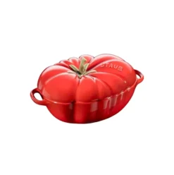 Staub tomatgryta i stengods 16 cm 0,5 l, röd