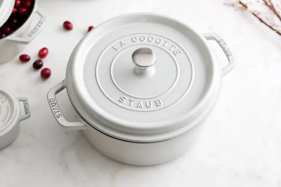 Staub White Truffle gryta, 5,2 l