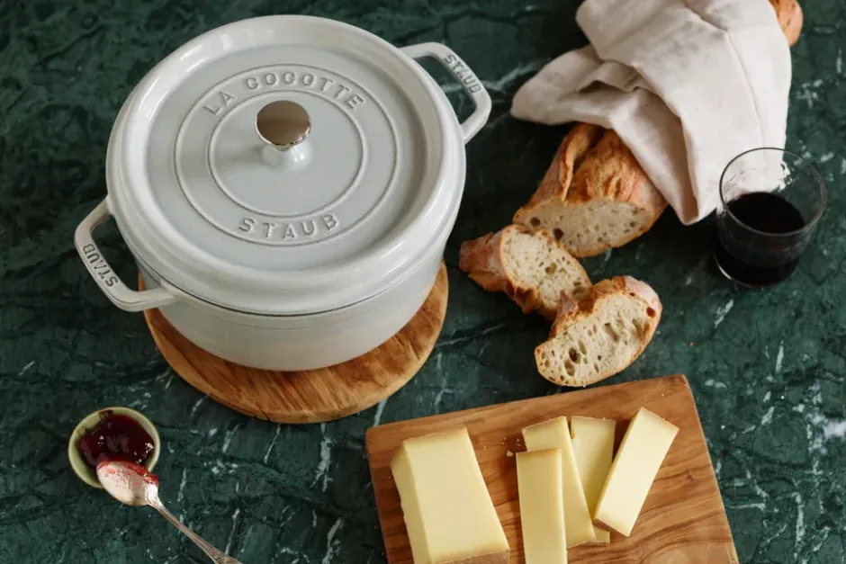 Staub White Truffle gryta, 3,8 l