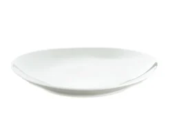 Steaktallrik oval stor 29,5 cm, Vit