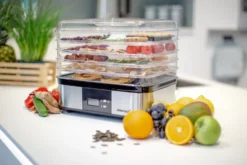 Steba ED5 Dehydrator svamptork 5 brickor, Rostfritt stål