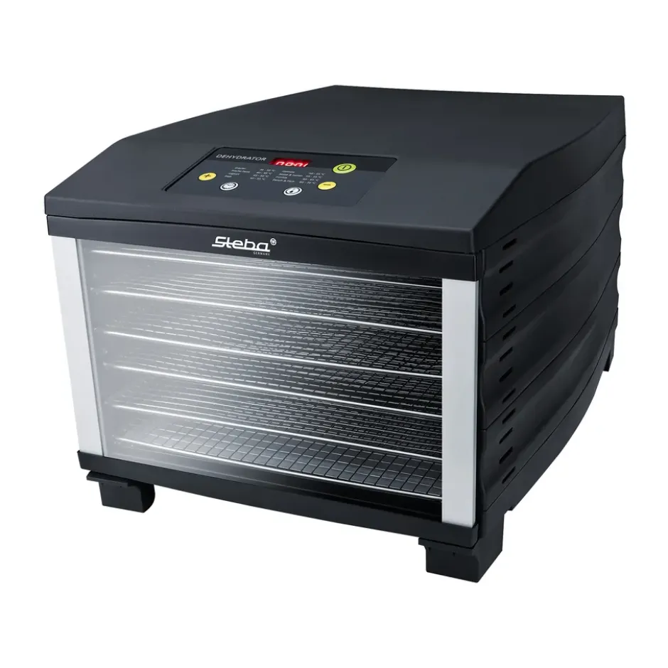 Steba ED6 Dehydrator svamptork 6 brickor, Svart