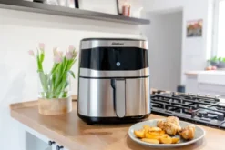 Steba HF8000 Family airfryer 8 L, Rostfritt stål