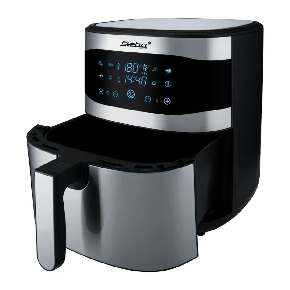 Steba HF8000 Family airfryer 8 L, Rostfritt stål