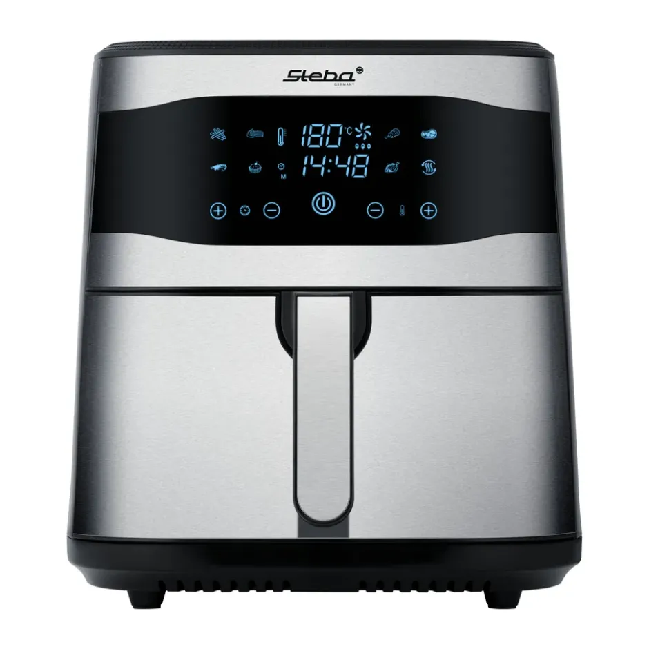 Steba HF8000 Family airfryer 8 L, Rostfritt stål